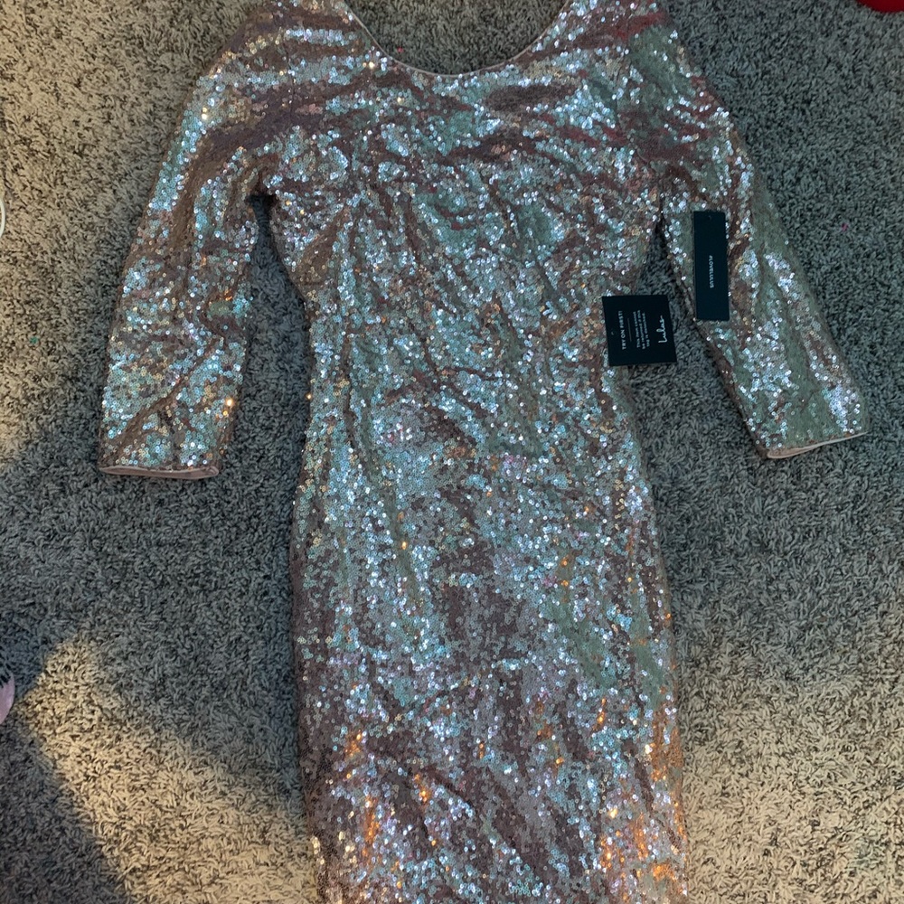 sequin party dress